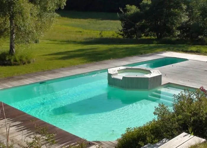 Demeure De 1850 Avec Piscine Chauffee * Шамбон-сюр-Линьон